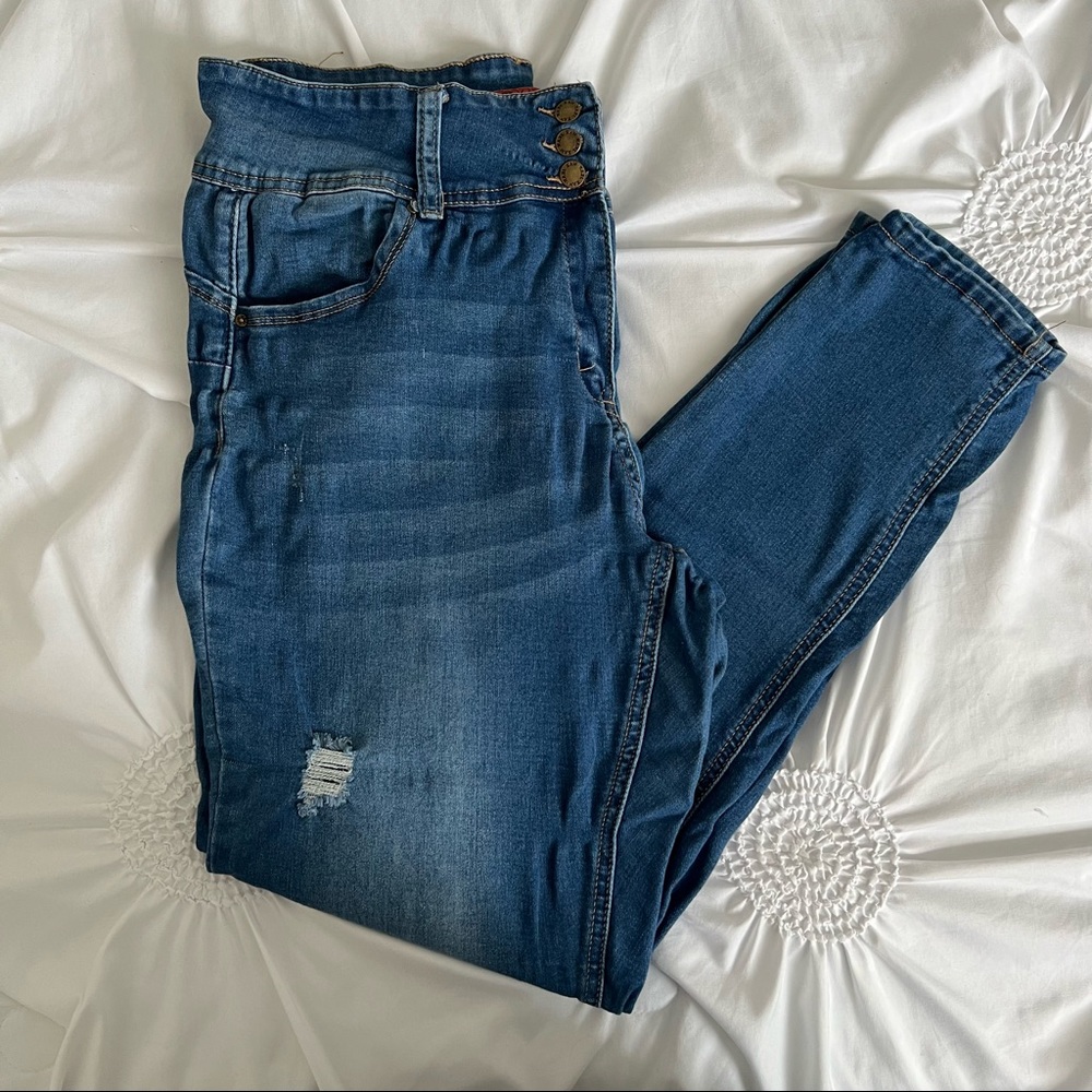 Stretch Skinny Jeans Plus Size